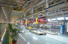 學(xué)習(xí)與實(shí)踐的交匯 MBA1101班移動(dòng)課堂探訪江汽乘用車二廠技術(shù)開發(fā)